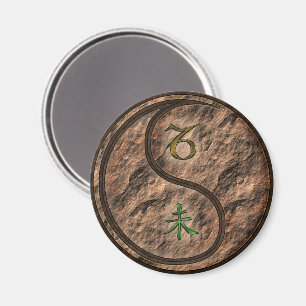 Capricorn & Earth Goat Magnet