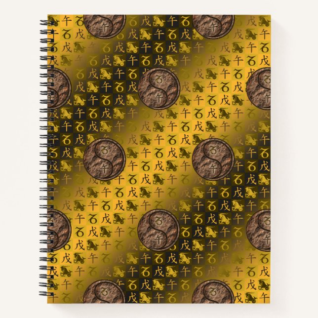 Capricorn & Earth Horse Notebook (Front)