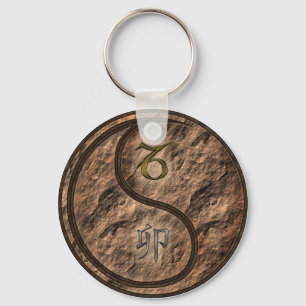 Capricorn & Earth Rabbit Keychain