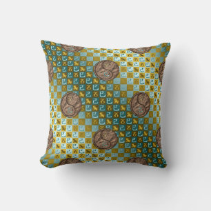 Capricorn & Earth Snake Throw Pillow
