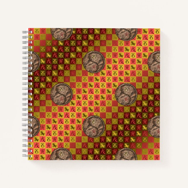 Capricorn & Earth Tiger Notebook (Front)
