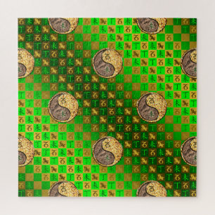 Capricorn & Fire Goat Jigsaw Puzzle