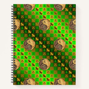 Capricorn & Fire Goat Notebook