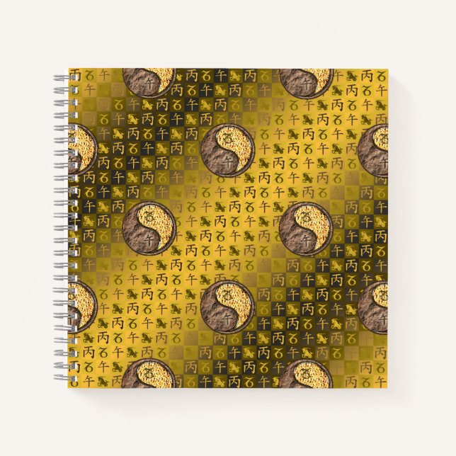Capricorn & Fire Horse Notebook (Front)