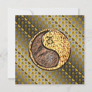 Capricorn & Fire Rabbit Card