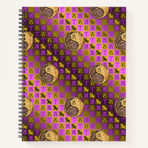 Capricorn & Fire Rooster Notebook