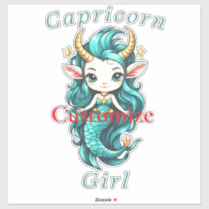 Capricorn Girl Mermaid Thunder_Cove