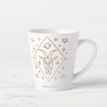 Capricorn Gold Glyph Coffee Mug<br><div class="desc">Beautiful journals, mugs, and more featuring your zodiac signs. Perfect for someone who loves to write on the go. Designed by AudreyJames Design.</div>