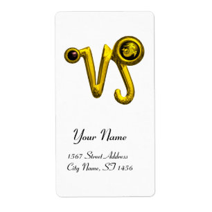 CAPRICORN GOLD ZODIAC BIRTHDAY JEWEL Black Onyx