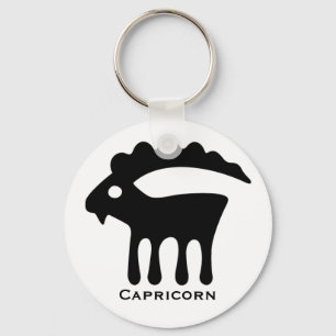 Capricorn Keychain