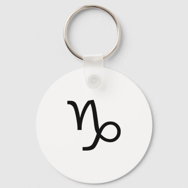 Capricorn Keychain (Front)