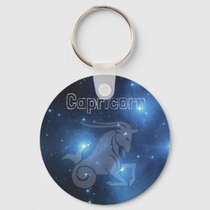 Capricorn Keychain