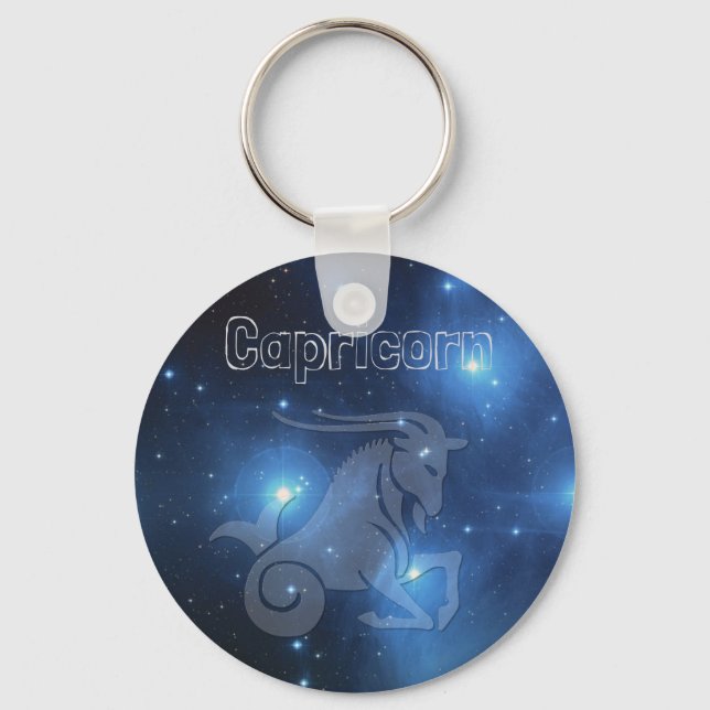 Capricorn Keychain (Front)