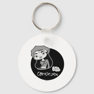 Capricorn Keychain