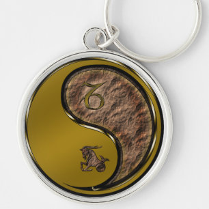 Capricorn Keychain