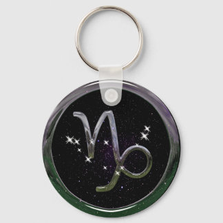 Capricorn Keychain