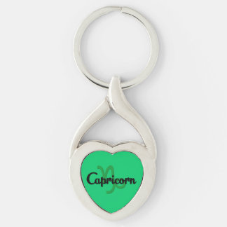 Capricorn Keychain