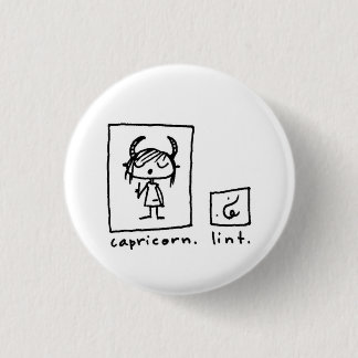 capricorn + lint 1 inch round button