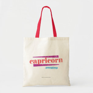 Capricorn Lt. Pink Tote Bag
