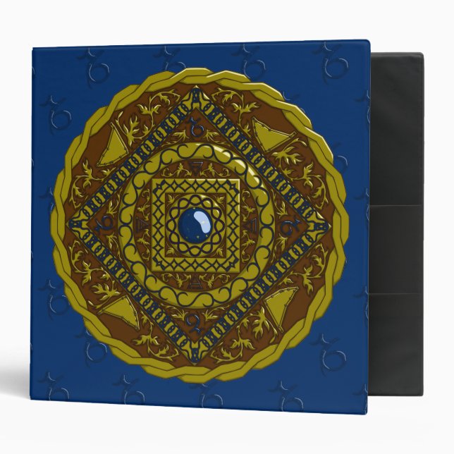 Capricorn Mandala Binder (Front/Inside)
