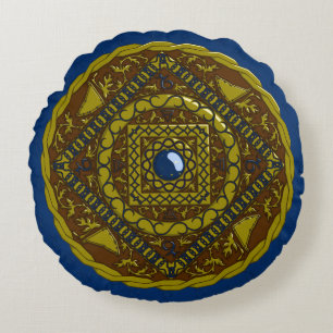 Capricorn Mandala Coussin