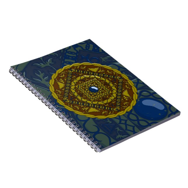 Capricorn Mandala Notebook (Right Side)