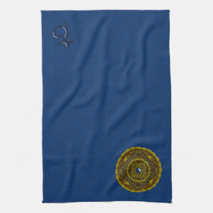 Capricorn Mandala serviette à main