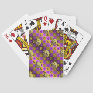 Capricorn & Metal Boar Classic Playing Cards