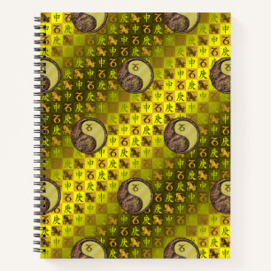 Capricorn & Metal Monkey Notebook