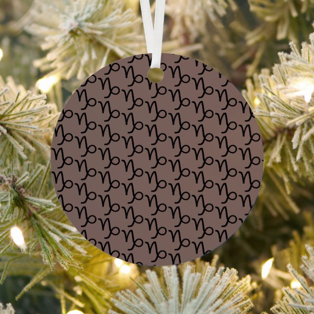 Capricorn Metal Ornament (Insitu)