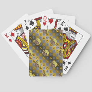 Capricorn & Metal Rabbit Playing Cards