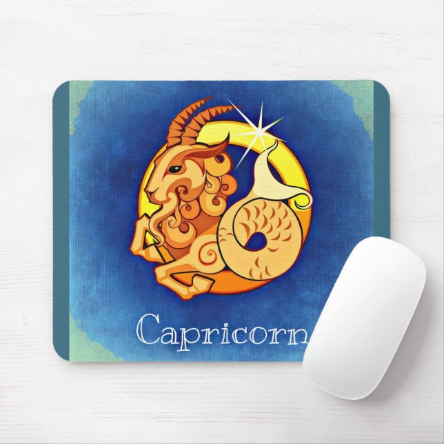 Capricorn Mouse Pad (With Mouse)