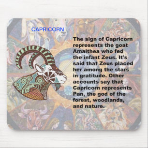 Capricorn origin Mousepad
