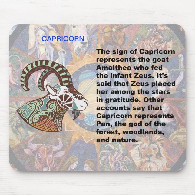 Capricorn origin Mousepad (Front)