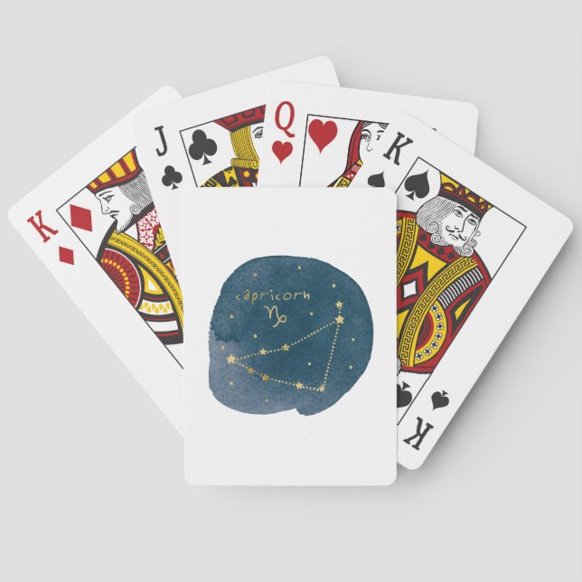 Capricorn Playing Cards (Back)