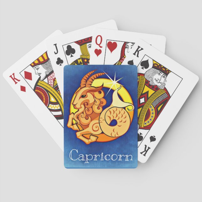 Capricorn Playing Cards (Back)