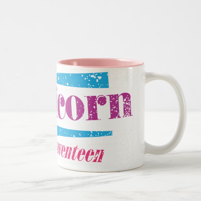 Capricorn Purple Two-Tone Coffee Mug (Right)
