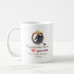 Capricorn Queen Personalized Coffee Mug