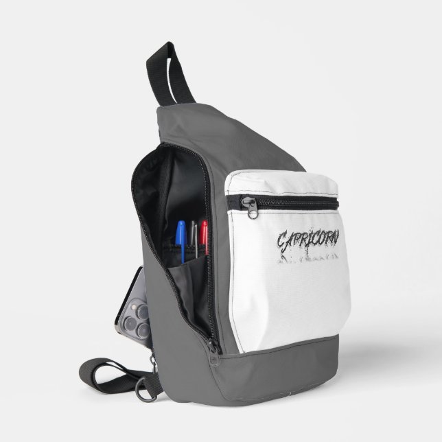 Capricorn Reflection Sling Bag (Open)