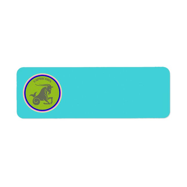 Capricorn Return Address Label (Front)