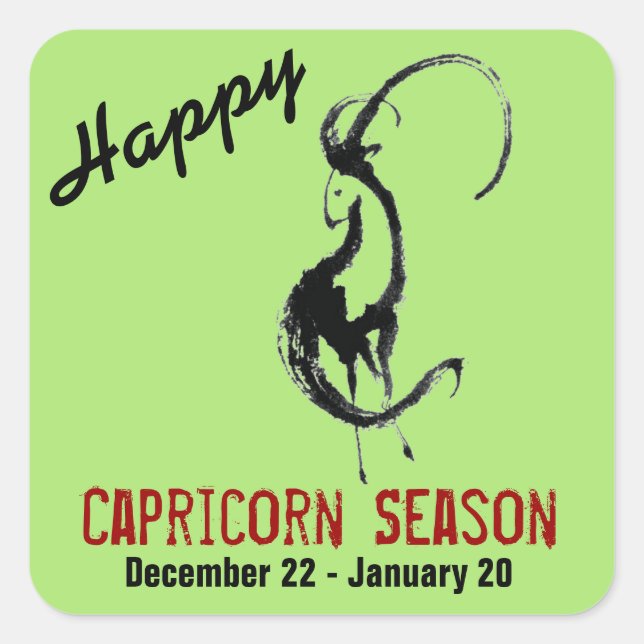 Capricorn Season Stickers (Front)