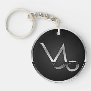 Capricorn Sign Keychain