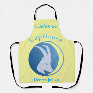 Capricorn Sign Thunder_Cove Apron