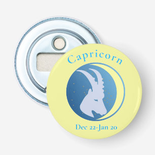 Capricorn Sign Thunder_Cove Bottle Opener