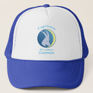 Capricorn Sign Thunder_Cove Trucker Hat