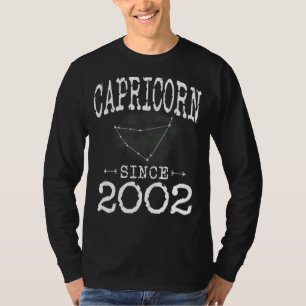 Capricorn Since 2002 Constellation Capricorn Birth T-Shirt