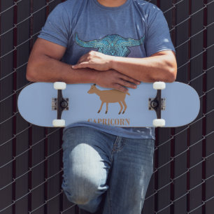 Capricorn Star Sign Goat Skateboard