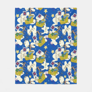 Capricorn star sign Sea Goat zodiac star Fleece Blanket