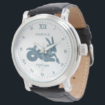 Capricorn Star Sign Vintage Art | Customized Watch<br><div class="desc">A personalized watch tailored to the person who is represented by the star sign Capricorn.</div>