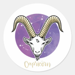 Capricorn Sticker - Zodiac
